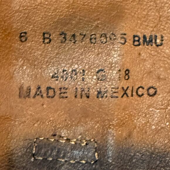 Frye Jayden Boots Womens Black Brown Leather Button StrapTall Size 6 - Picture 9 of 11